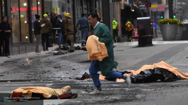 Після теракту у Стокгольмі, фото - Local