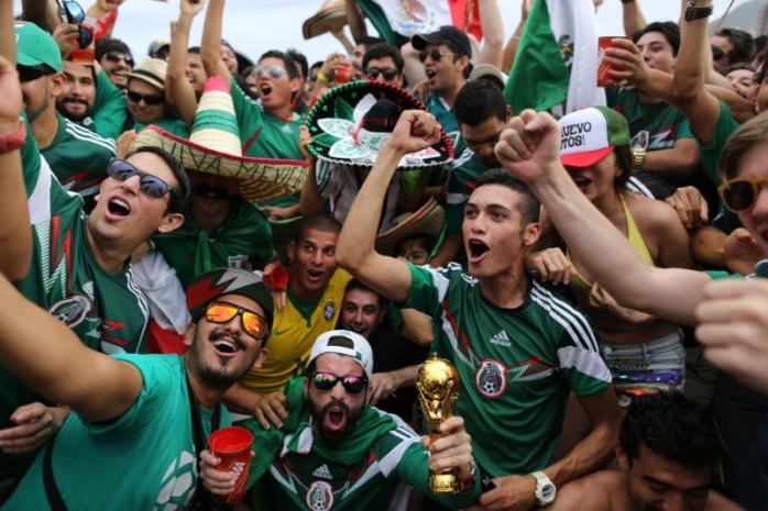 Фанаты из Мексики на ЧМ-2018. Фото: Объектив.kz