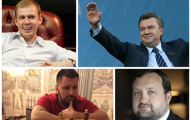 "Семья Януковича", коллаж - ipress.ua