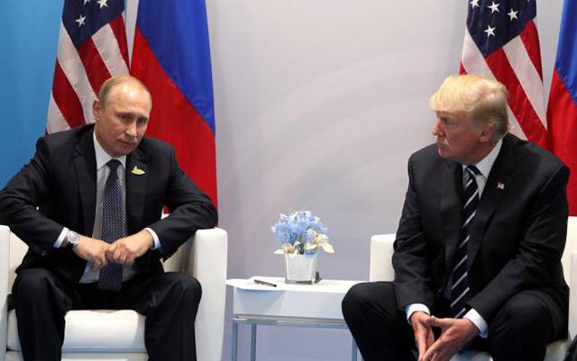 Трамп і Путін. Фото: Дзеркало тижня