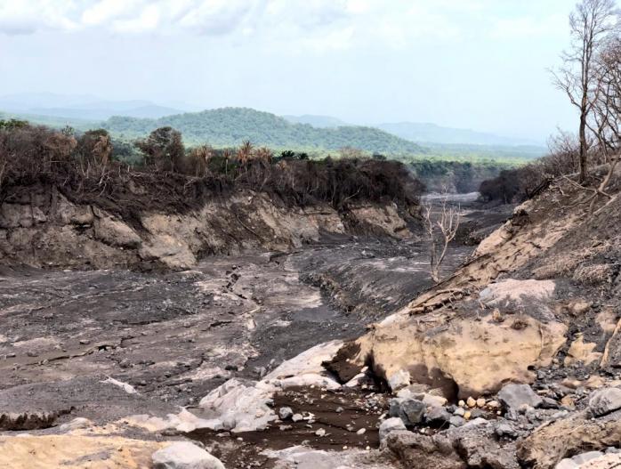 Последствия извержения Фуэрго. Фото: Twitter