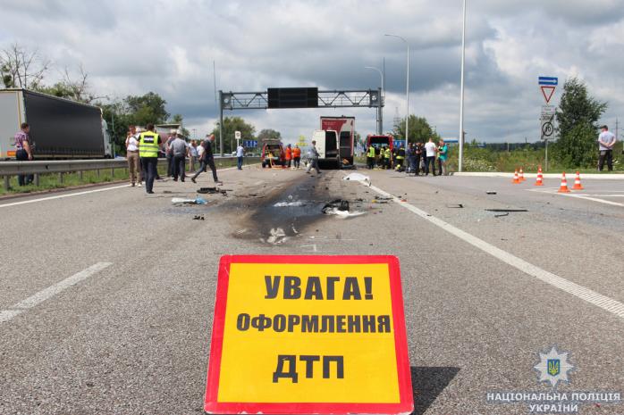 Аварія на Житомирщині. Фото: Поліція