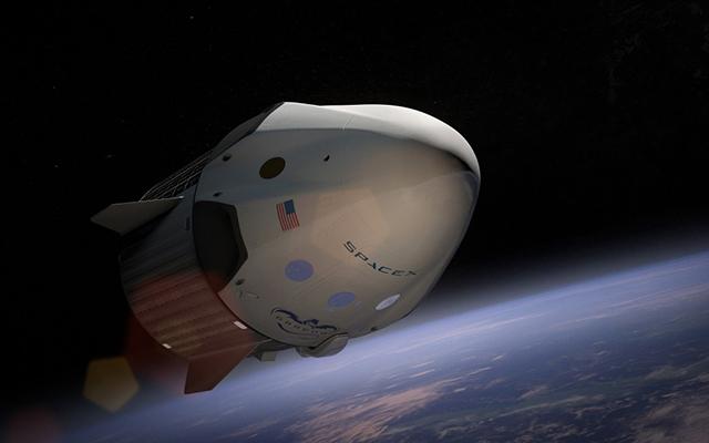Корабель SpaceX. Фото: pixabay.com