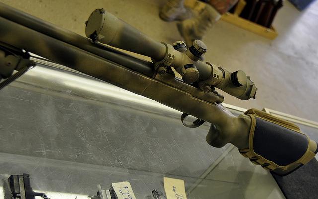 Снайперська гвинтівка. Фото: flickr.com