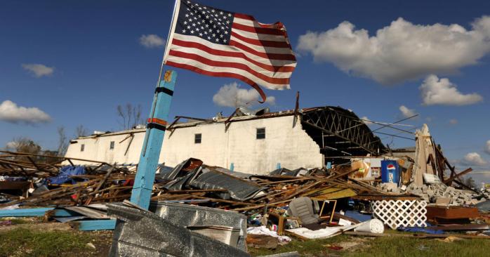 Последствия стихийного бедствия, фото: CBS News