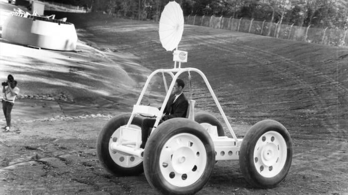 Прототип лунного ровера, когда он еще принадлежал NASA, фото: AutoBlog