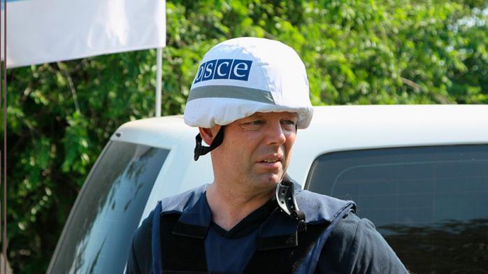 Первый заместитель председателя Специальной мониторинговой миссии ОБСЕ в Украине Александр Хуг, фото - ТСН