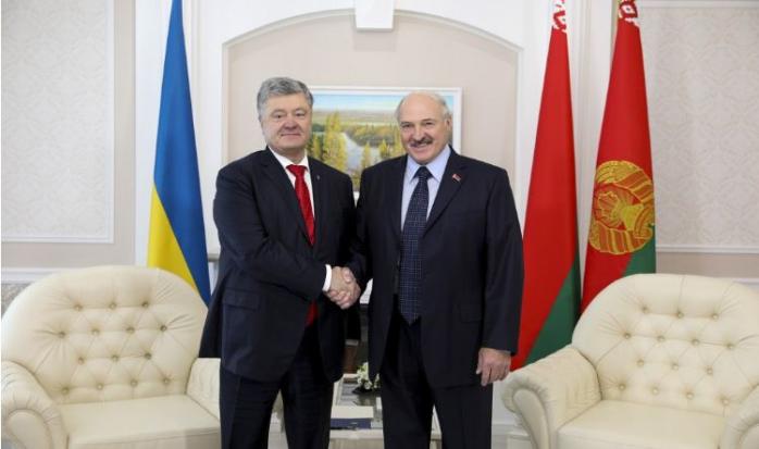 Порошенко и Лукашенко, фото: Президент Украины