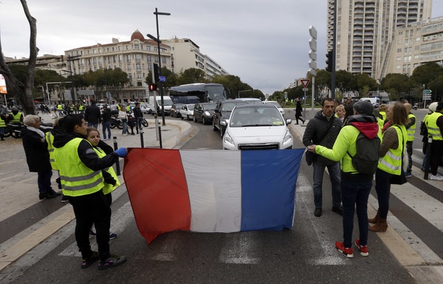 Блокирование дороги в Марселе, фото: WirralGlobe