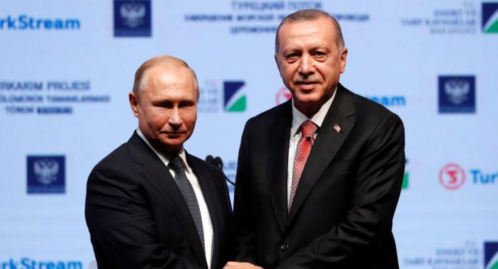 Путин и Эрдоган, фото - Reuters