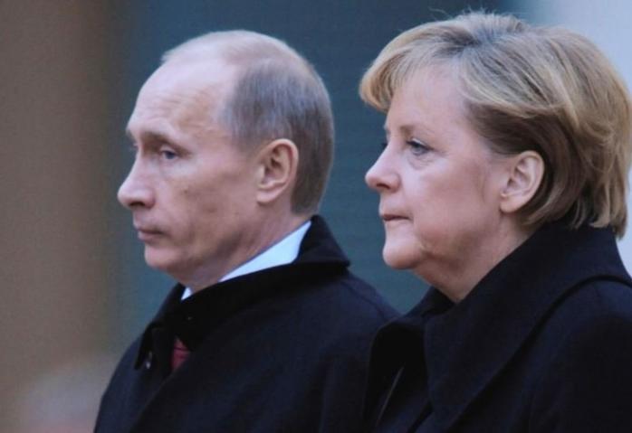 Володимир Путін і Ангела Меркель. Фото: ВладТайм