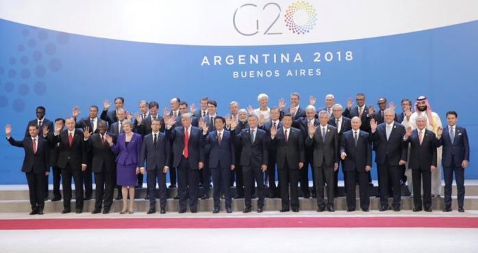 Лидеры стран G20. Фото: Twitter