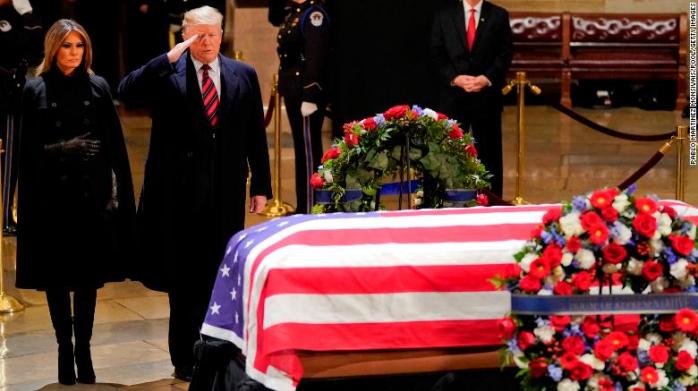 В США пройдут похороны Джорджа Буша-старшего, фото - AP