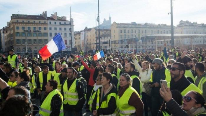 Протести во Франции. Фото: Twitter