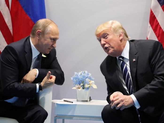 Трамп и Путин. Фото: Деловая столица