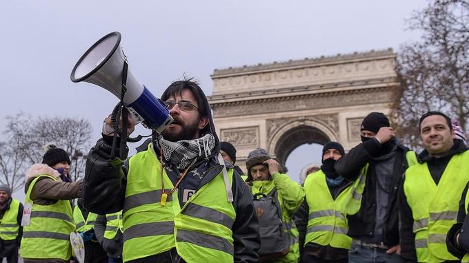 Протести у Франції послабшали, фото — Figaro