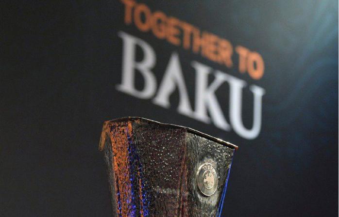 Фінал цього розіграшу Ліги Європи відбудеться у Баку, фото — Твіттер УЄФА