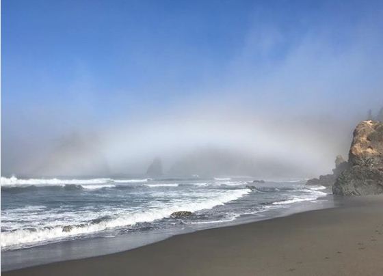 Туманна веселка, фото — Інстаграм