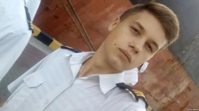 Самый молодой военнопленный моряк ВМС Украины Андрей Эйдер