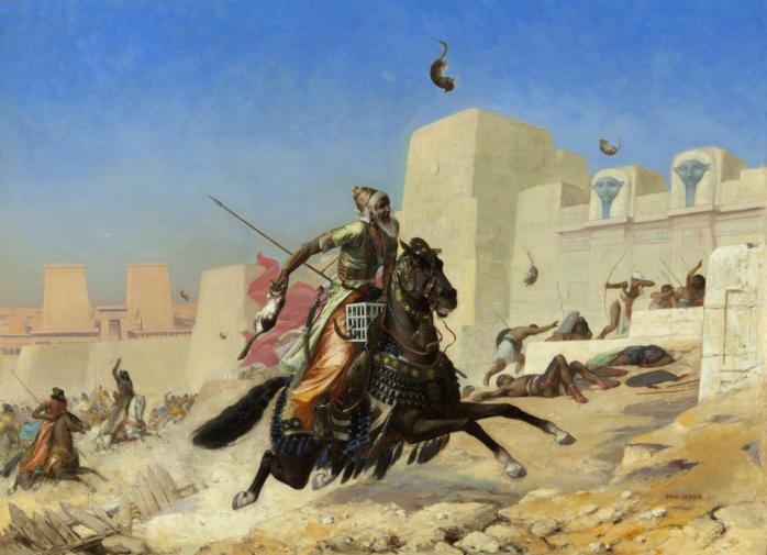 Картина Поля-Мари Ленуара «Царь Камбиз II во время осады Пелузия», посвященная одному из эпизодов завоевания Египта, фото: «Википедия»
