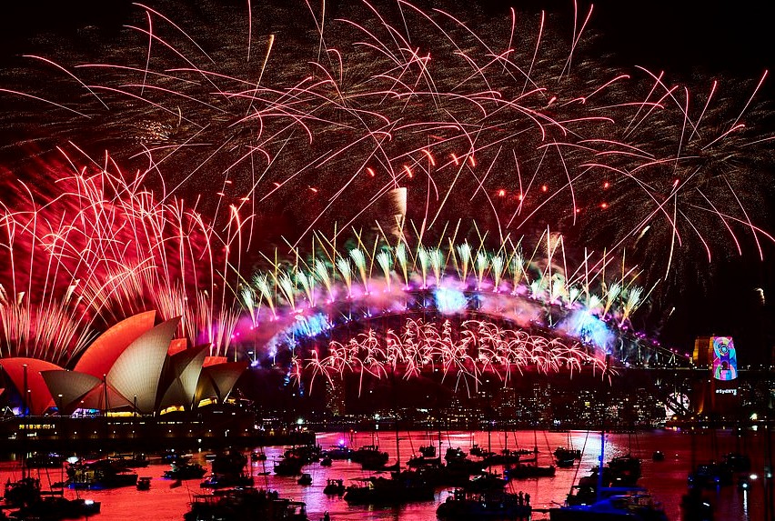 Новий рік-2019 в Австралії. Фото: АР