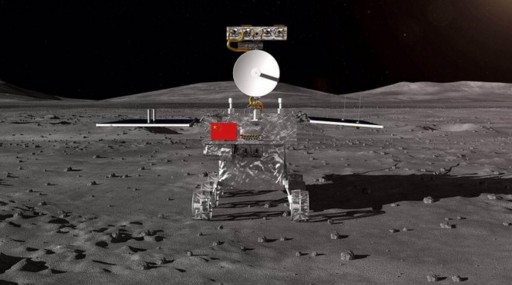 На обратной стороне Луны впервые в истории высадили аппарат. Фото: Twitter / GGTN
