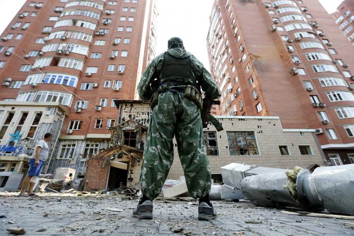 В Луганской области боевики обстреляли беспилотник ОБСЕ, фото: «Главред»