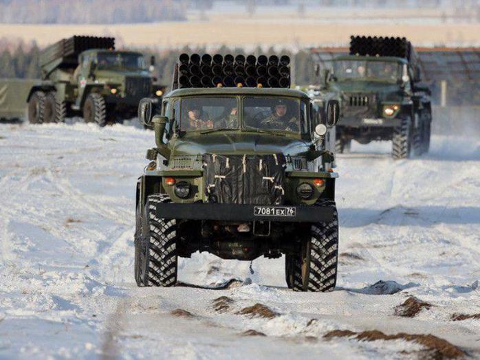 Системи «Град» виявили на підконтрольній бойовикам території Донбасу. Фото: Военное обозрение
