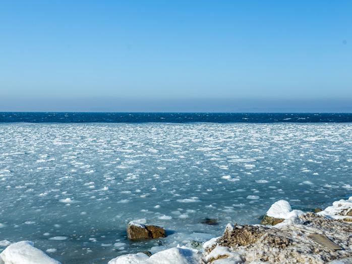 Азовське море почало вкриватися кригою. Фото: flickr.com