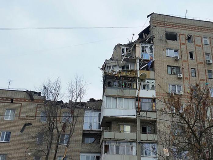 Взрыв газа в городе Шахты. Фото: Vesti.Ru
