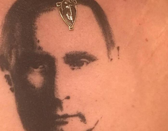 Одна из татуировок Сергея Полунина, фото: instagram.com/sergeipolunin/