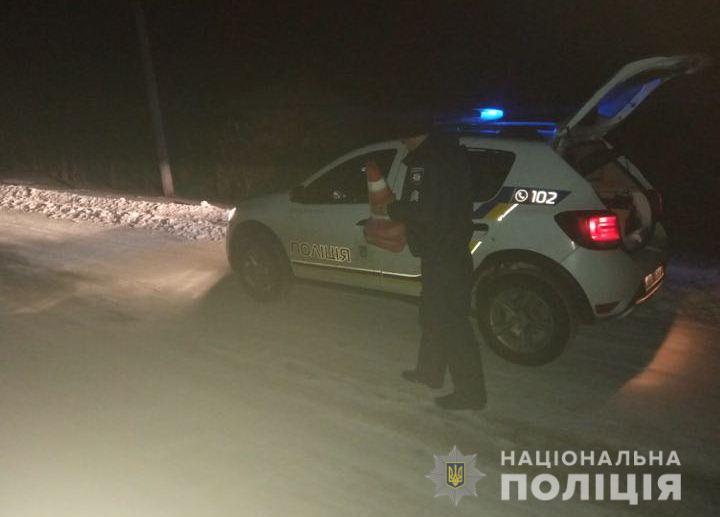 После наезда водитель оставил свою машину и скрылся с места происшествия. Фото: od.npu.gov.ua