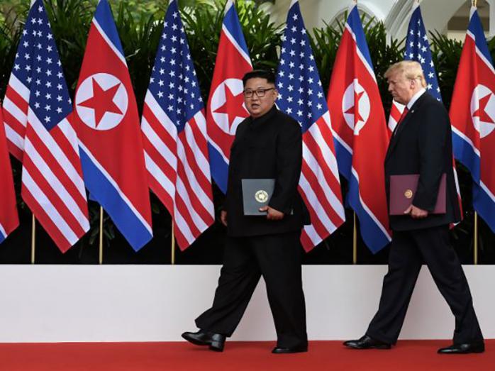 Трамп и Ким Чен Ын. Фото: Интерфакс