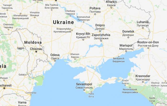 Россияне требуют, чтобы Google обозначал Крым частью РФ, скриншот