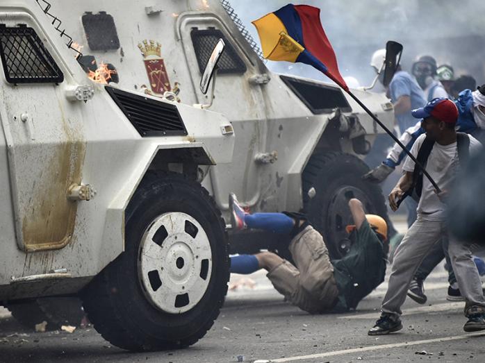 Протесты в Венесуэле. Фото: flickr.com