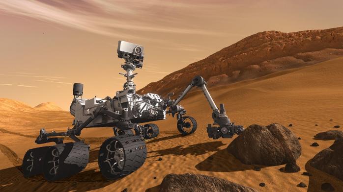 Марсохід Curiosity, фото: «Вікіпедія»