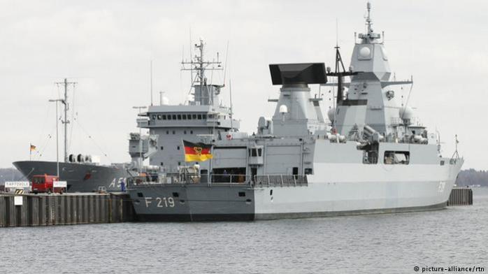 Кроме США, направить военные корабли в Черное море может и Бундсвер, фото — DW