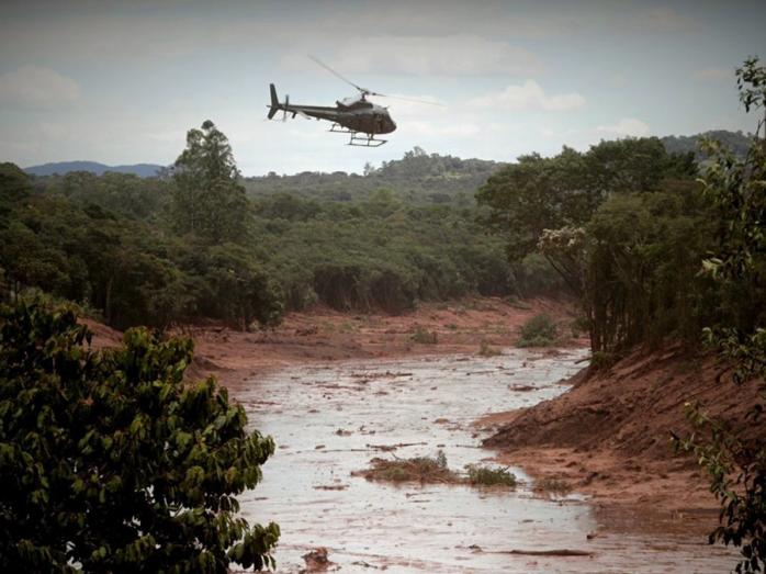 Последствия прорыва плотины в Бразилии. Фото: Народная правда