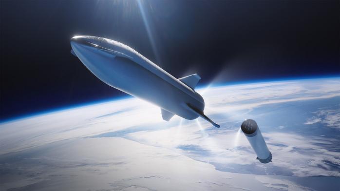 Маск провел испытания двигателя для космического корабля Starship. Фото: ITC.ua