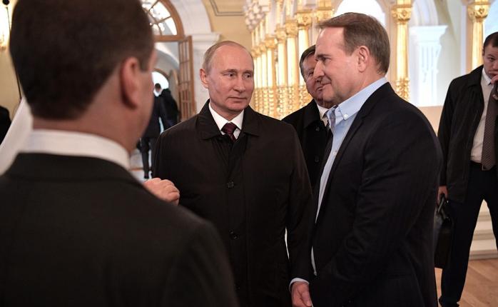 Володимир Путін та Віктор Медведчук, фото: kremlin.ru