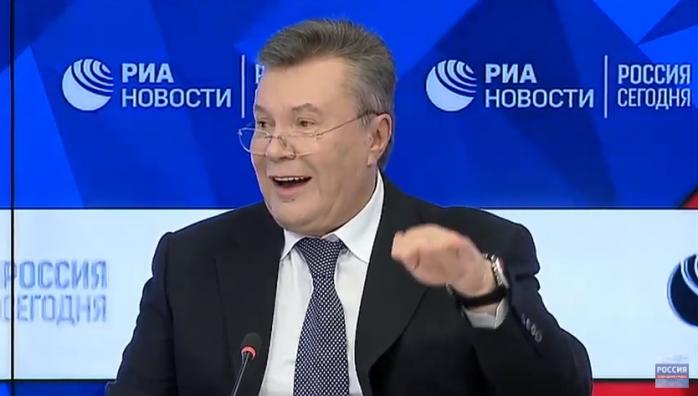 Перли Януковича з Москви: як утікач назвав Революцію гідності, анексію Криму й отримання томосу