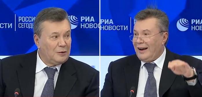 Театр одного актора: Янукович у Москві говорив про гру в теніс, фатальну помилку, благодать та вибори 