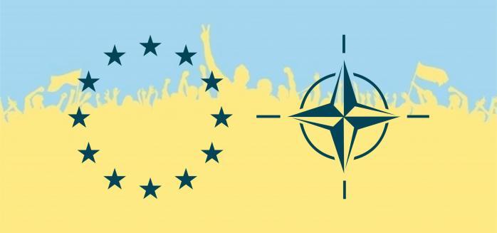 Історичне рішення: Рада закріпила у Конституції курс України на ЄС та НАТО / Фото: Twitter 