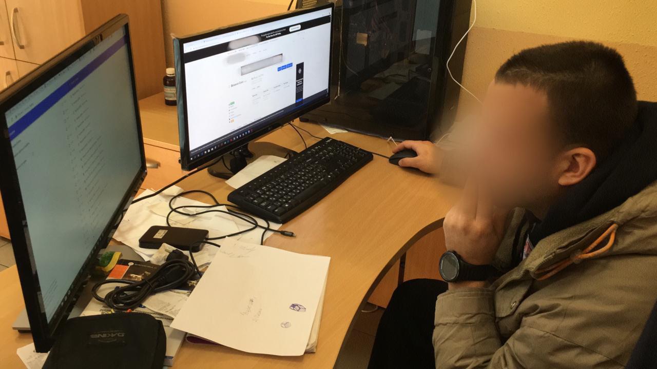 Заволодіння криптовалютою клієнтів відбувалося в декілька етапів. Фото: cyberpolice.gov.ua