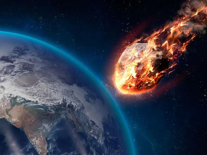Падіння метеорита. Фото: Газета.Ру