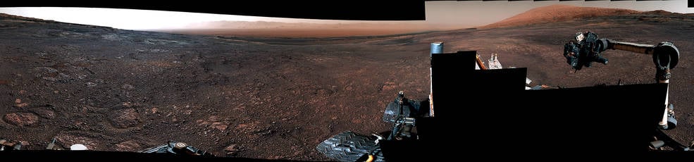 Панорама Марса. Фото: nasa.gov