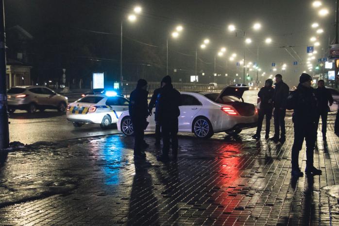 Ночная стрельба в Киеве, фото — Информатор