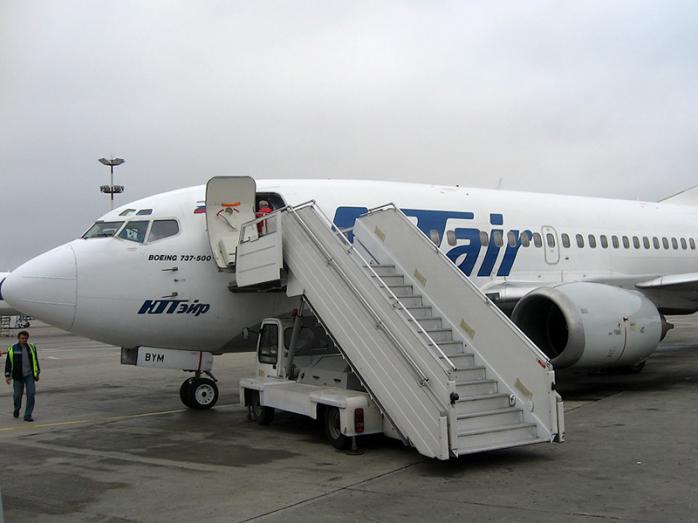 Літак авіакомпанії Utair. Фото: 1TVnet.ru