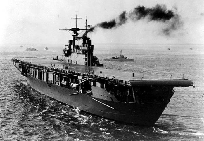 USS Hornet в 1941 году, фото: «Википедия»