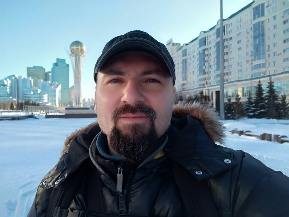 Валерий Явтушенко в Астане, 13 февраля 2019 года, фото — Фейсбук